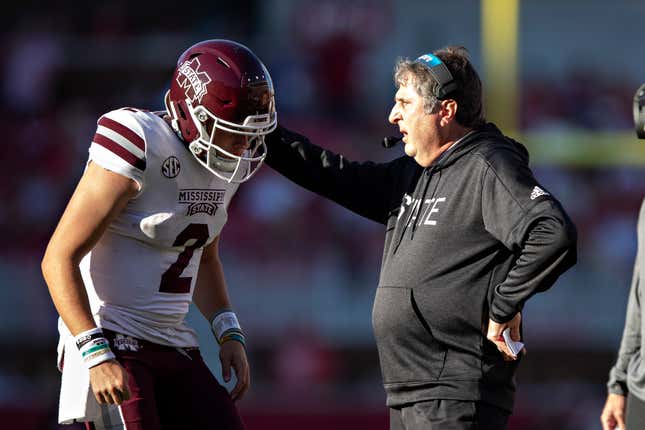 Will Rogers and Mike Leach