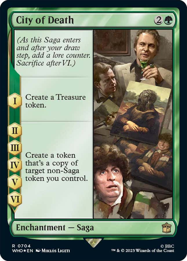Image for article titled Magic The Gathering's Doctor Who Crossover Is a Cavalcade of Classic Heroes and Villains