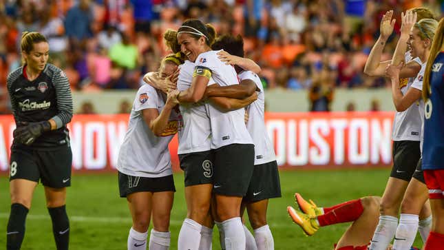 Image for article titled Pay Equity Is Becoming a Reality for the National Women’s Soccer League…No, For Real