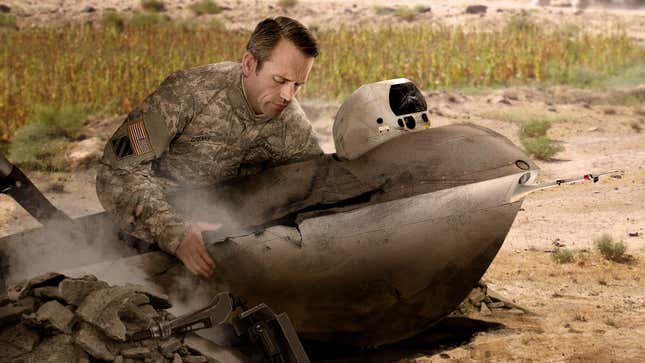 Image for article titled ‘We’re Still Gonna Go To Vegas, Buddy,’ Says U.S. Soldier Holding Dying Drone In His Arms