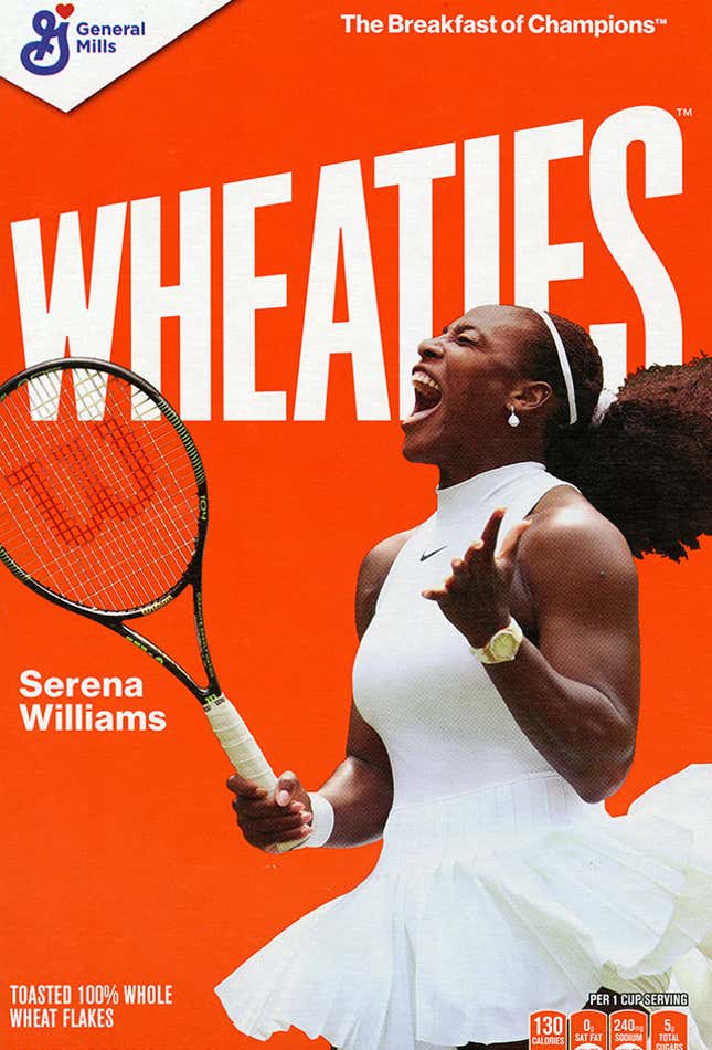 Image for article titled Every Olympic athlete that’s been on the Wheaties box