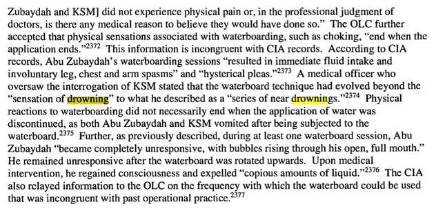 Image for article titled Here are the nasty things the CIA did to its prisoners to “fight terror”