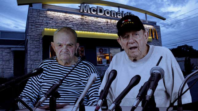 Image for article titled Nation’s Old Men Announce Plans To Wake Up At 5 A.M. And Argue With Other Old Men Around Table At McDonald’s