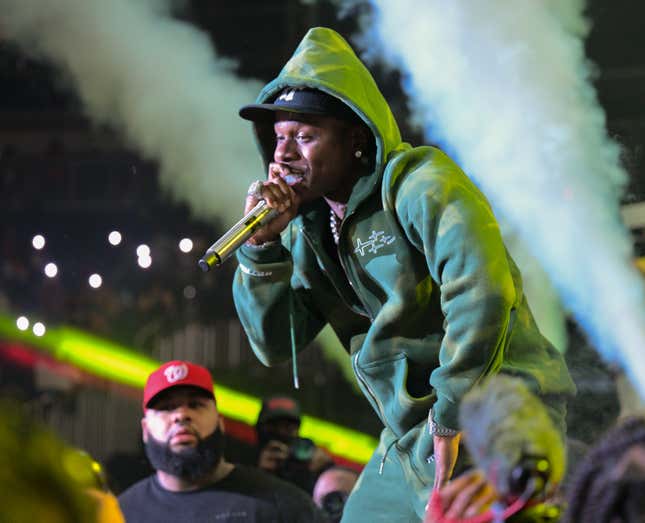 DaBaby performs onstage at Spring Music fest at State Farm Arena on May 13, 2022 in Atlanta, Georgia.