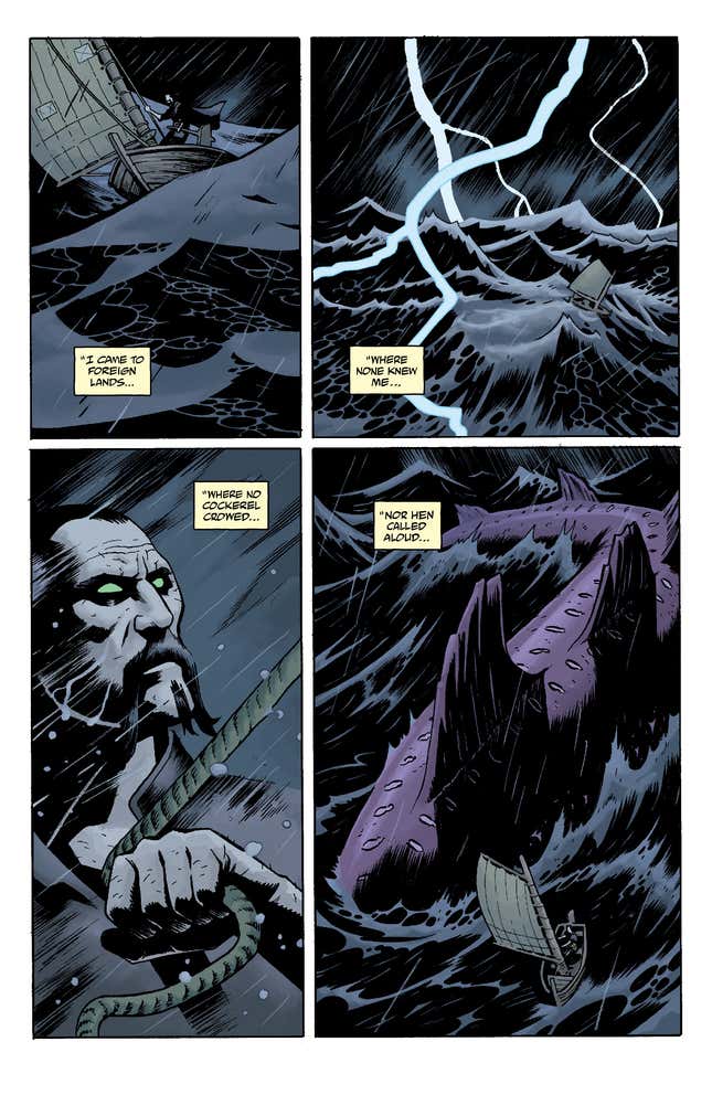 Image for article titled Celebrate Friday 13th With a Slice of Free Mike Mignola Comics