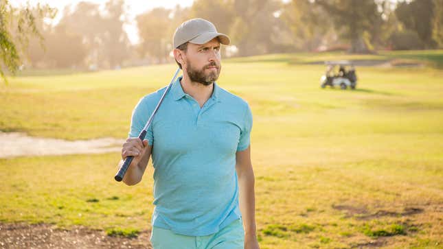 Image for article titled PGA Golfer Hoping To Hit The Office If Round Finishes Early