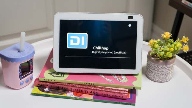 It took me a while to figure out how to cast Digitally Imported to the Echo Show 8 since it’s not natively supported.