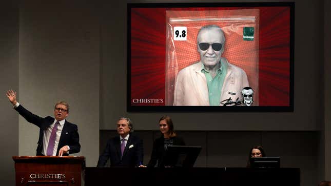 Image for article titled Original Stan Lee Corpse Sells At Auction For $5 Million