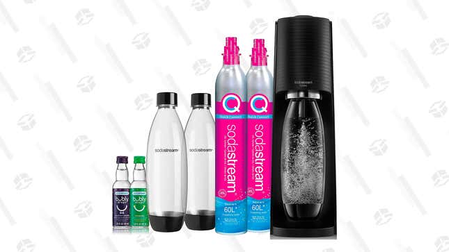 Take 37% Off a SodaStream Terra Gift Set for the Seltzer Fan in Your Life for Prime Day