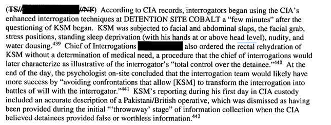 Image for article titled Here are the nasty things the CIA did to its prisoners to “fight terror”