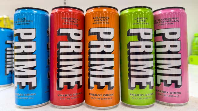 cans of prime