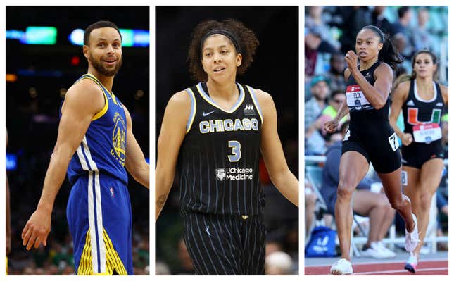 Image for article titled Steph Curry, Candace Parker, Allyson Felix Lead ESPY Awards Nominees
