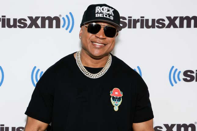  LL Cool J visits SiriusXM Studios on August 02, 2023 in New York City.