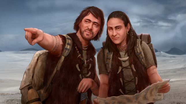 Image for article titled Archaeologists Discover Neolithic People Took Couple Weekend Trips To Get Feel For North America Before Deciding To Migrate Across Land Bridge