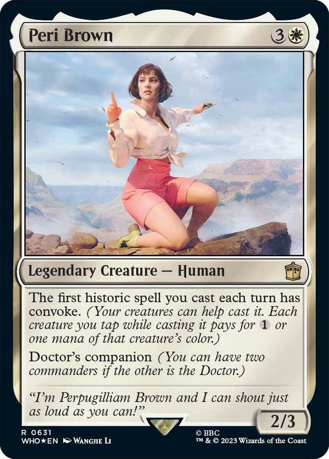 Image for article titled Magic The Gathering's Doctor Who Crossover Is a Cavalcade of Classic Heroes and Villains