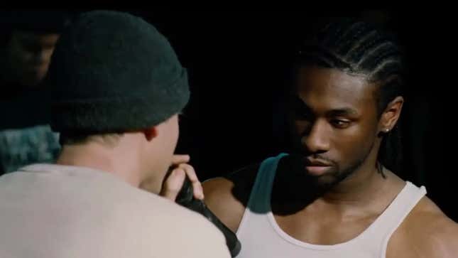 Eminem and Nashawn Breedlove in 8 Mile