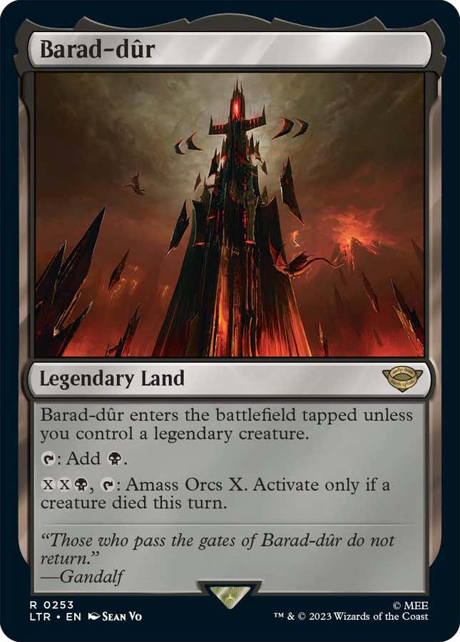 Image for article titled Magic: The Gathering&#39;s Lord of the Rings Set Is Full of Precious Art