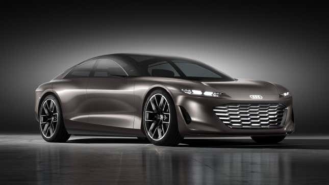 Image for article titled The Audi Grandsphere Concept Proves EVs Can Be Boats, Too