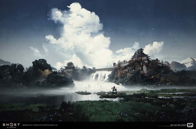 Image for article titled The Art Of Ghost Of Tsushima