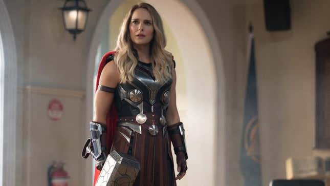 Natalie Portman's Jane Foster as the Mighty Thor in Thor: Love and Thunder