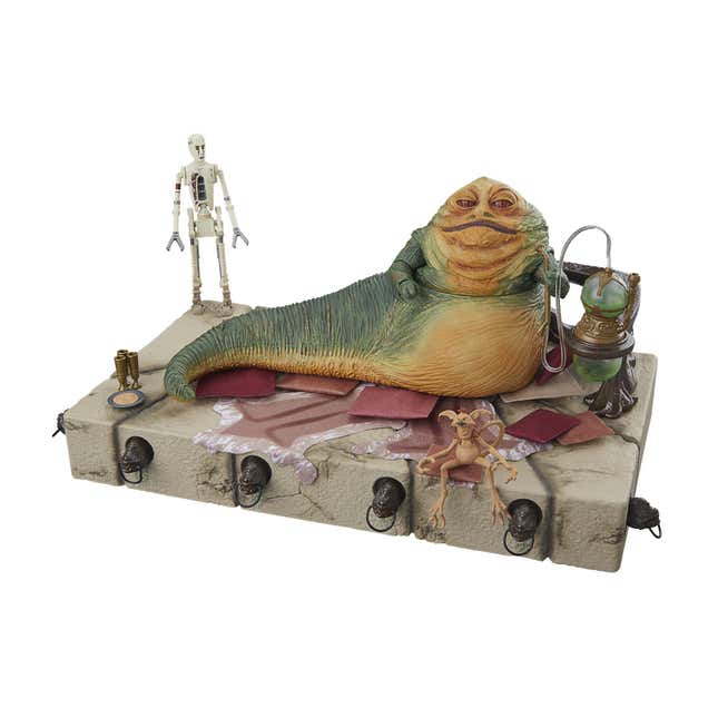Image for article titled Hasbro&#39;s New Jabba the Hutt Star Wars Set Is Truly Gangster