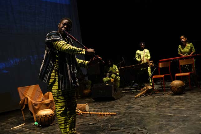 Image for article titled Griots, rappers and composers redefine opera in Burkina Faso