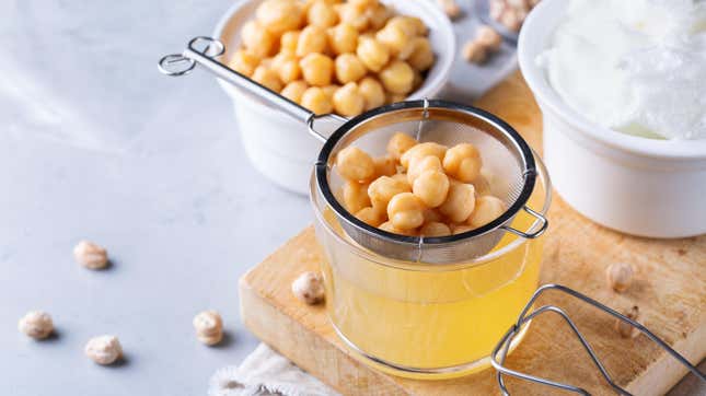 Image for article titled You Should Be Freezing Chickpea Liquid