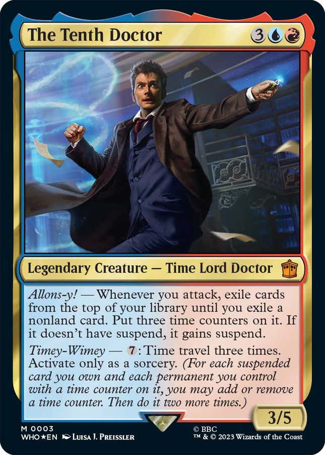Image for article titled Magic The Gathering's Doctor Who Crossover Is a Cavalcade of Classic Heroes and Villains