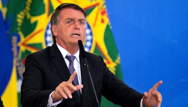 Image for article titled Everything Jair Bolsonaro Has Done While In Exile In Orlando