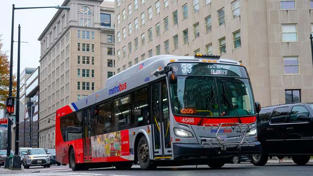 Image for article titled Washington, DC to Offer Fare-Free Buses in 2023