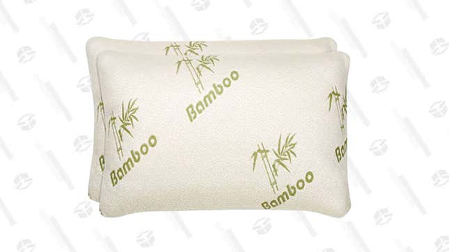 Shredded Memory Foam Bamboo Pillows (Queen/2-Pack) | $38 | StackSocial