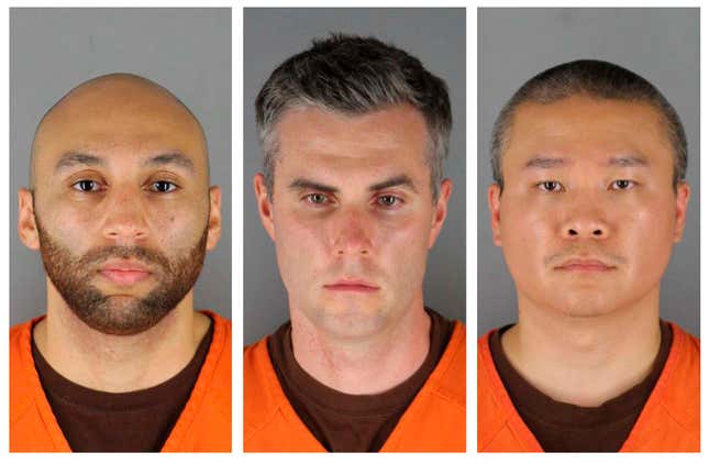 Image for article titled Federal Trial Arraignment Date for Ex-Minneapolis Officers Tou Thao, J. Alexander Kueng, and Thomas Lane Set for July
