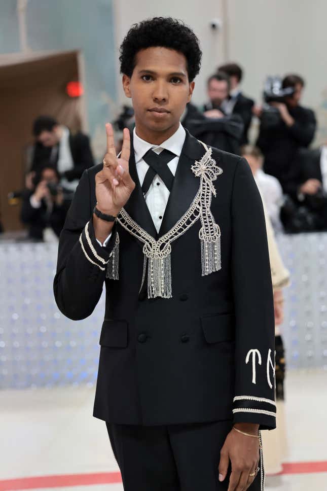 Image for article titled Met Gala 2023: The Best Black Red Carpet Looks