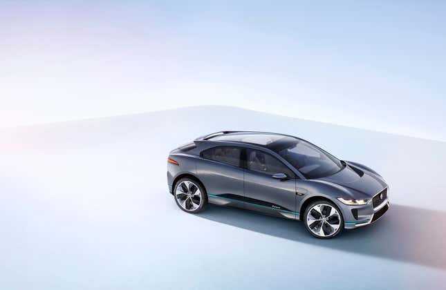 The Jaguar I-PACE.