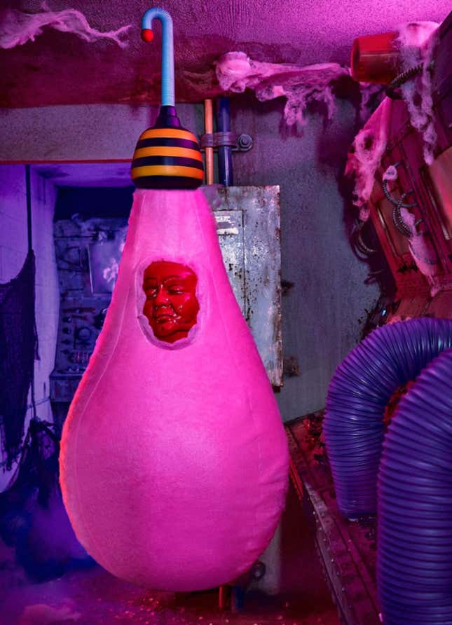 Killer Klowns from Outer Space 6 Ft Cotton Candy Cocoon Static Hanging Prop