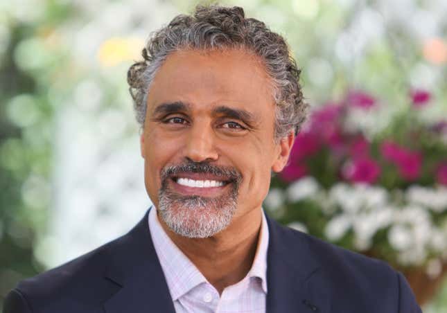  Rick Fox visits Hallmark’s “Home &amp; Family” on August 1, 2018 in Universal City, California.