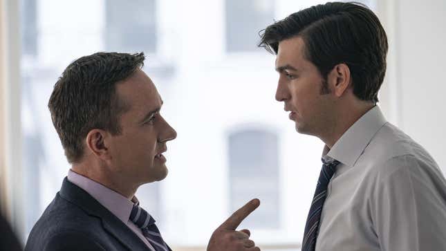 Matthew Macfadyen, Nicholas Braun 