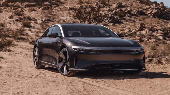 Image for article titled Every Lucid Air Has Been Recalled Again, This Time for Faulty Instrument Cluster Wiring