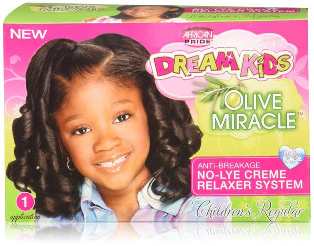 Image for article titled Black Twitter Found the Relaxer Box Girls and Guess What? Some of Them Were Always Natural