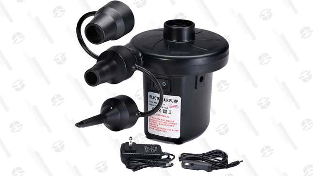 Prextex Electric Air Pump | $10 | Amazon | Clip Coupon
