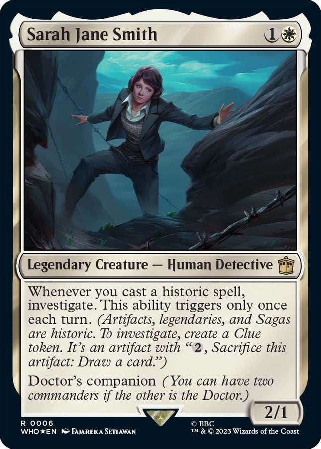 Image for article titled Magic The Gathering's Doctor Who Crossover Is a Cavalcade of Classic Heroes and Villains