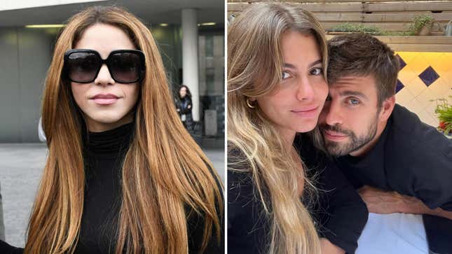 Image for article titled Gerard Piqué Hard Launches Girlfriend on Instagram in the Throes of Shakira Split