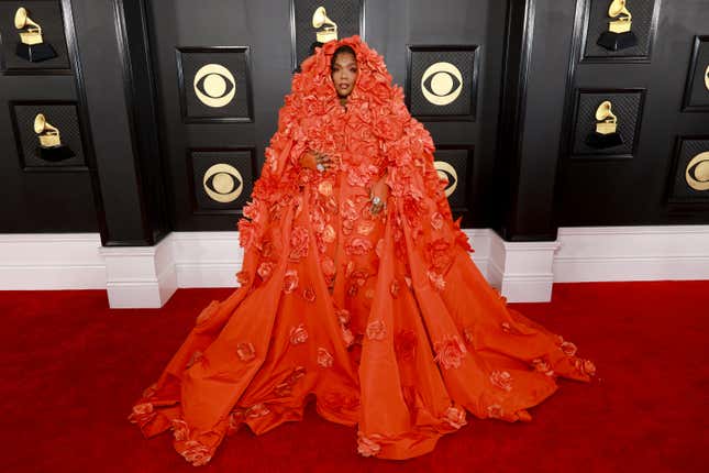 Image for article titled 2023 Grammys Red Carpet: Music&#39;s Biggest Stars Go for Bold