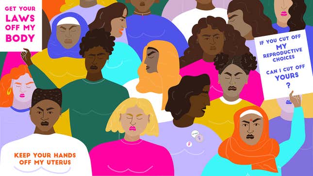 Image for article titled Women’s bodies are under attack: The alarming reality of reproductive rights in India and the US