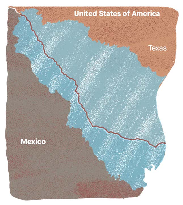 Rosario Sanchez has found 15 aquifers that cross beneath the Texas-Mexico border.