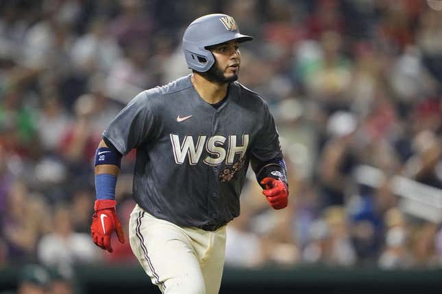 Washington Nationals' Josiah Gray & Keibert Ruiz go up against