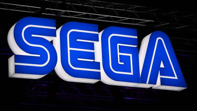 A Sega logo was on display at the 2019 Tokyo Game Show. 