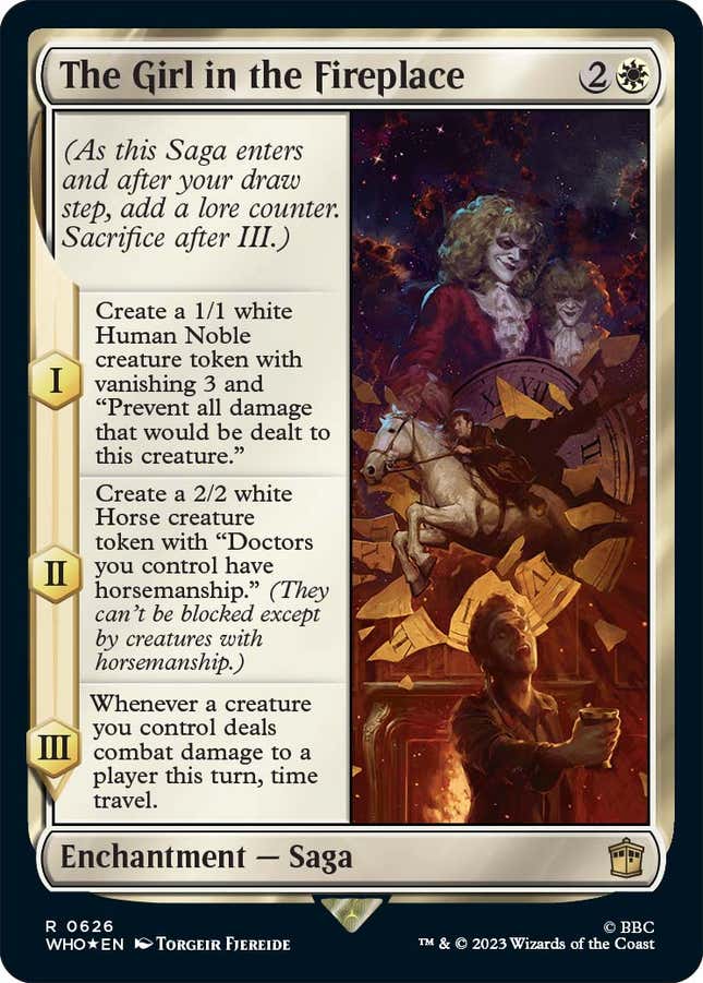 Image for article titled Magic The Gathering's Doctor Who Crossover Is a Cavalcade of Classic Heroes and Villains