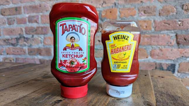 Heinz and Tapatío Spicy Ketchups