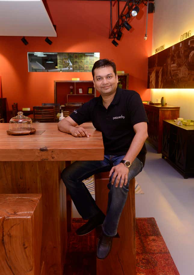 Pepperfry founder and COO Ashish Shah.